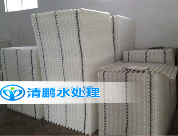 斜管半成品堆放